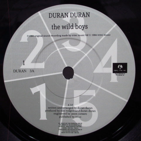 DURAN DURAN - The Wild Boys (UK Orig.7"/DURAN 3)