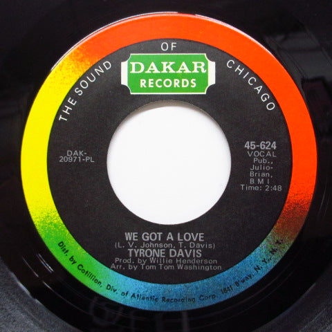 TYRONE DAVIS - One-Way Ticket (Orig)