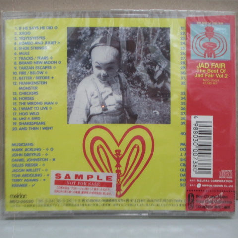 JAD FAIR  - The Best Of Jad Fair (Japan Orig.CD)