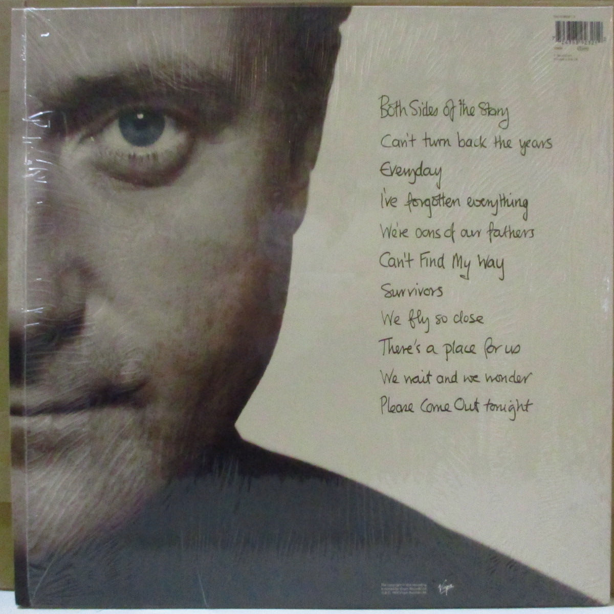 PHIL COLLINS (フィル・コリンズ)  - Both Sides (UK オリジナル 2xLP/レアステッカー付き光沢見開きジャケ)