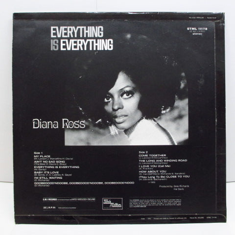 DIANA ROSS (ダイアナ・ロス) - Everything Is Everything (UK Orig/CFS)