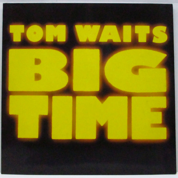TOM WAITS (トム・ウェイツ)  - Big Time (EU オリジナル LP/「プロモ印有」光沢ジャケ)