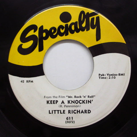LITTLE RICHARD (リトル・リチャード)- Keep A Knockin’ Keep A Knockin’ (US Orig.7"+PS)