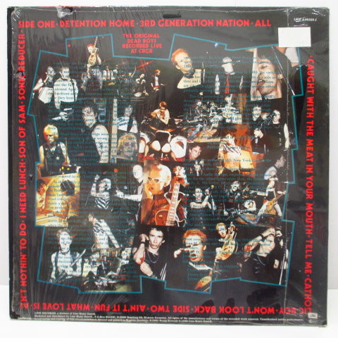DEAD BOYS (デッド・ボーイズ) - Night Of The Living Dead Boys (German '81 Ltd.White Vinyl LP/LLP-5117 AS)
