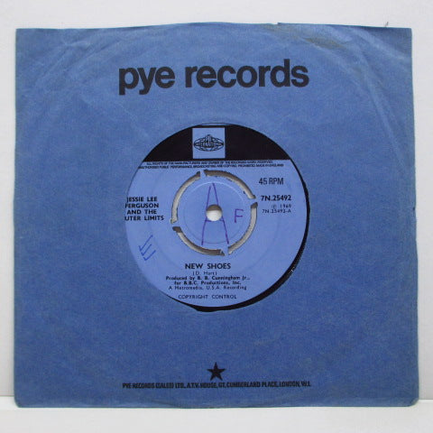 JESSIE LEE FERGUSON & THE OUTER LIMITS - New Shoes (UK Orig.7"+CS)