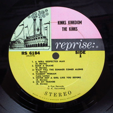 KINKS (キンクス) - Kinkdom (US Orig.Stereo LP)