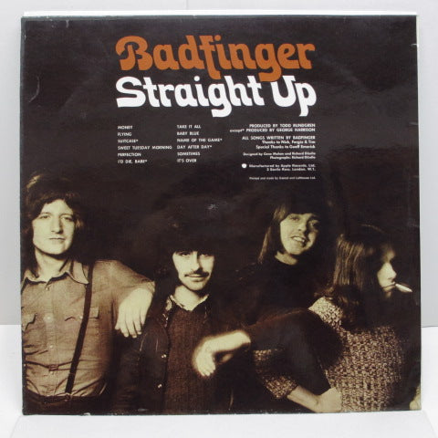 BADFINGER (バッドフィンガー)  - Straight Up (UK:Orig.)