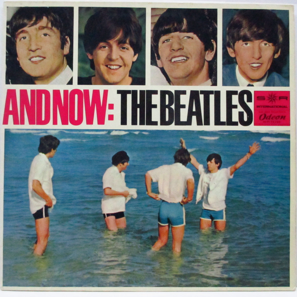 BEATLES (ビートルズ)  - And Now (German '66 再発「レコードクラブ」ステレオLP/表面コーティング「ビーチ」ジャケ)