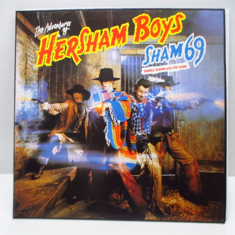 SHAM 69 - Hersham Boys / The Game (UK Re 2xLP/GS)