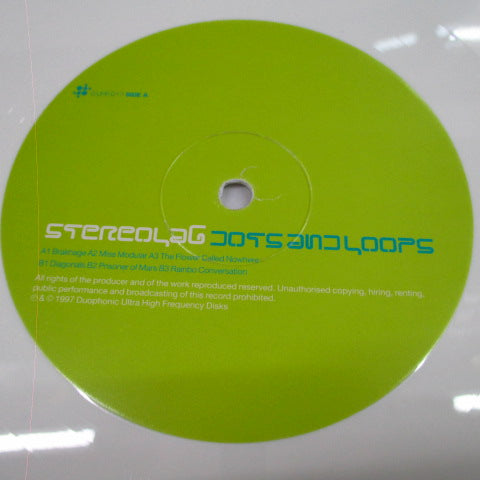 STEREOLAB (ステレオラブ) - Dots And Loops (UK 限定カラーヴァイナル 2xLP+Inner)