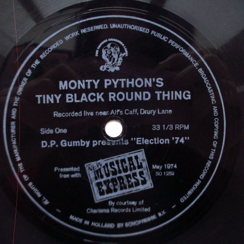 MONTY PYTHON - Monty Python's Tiny Black Round Thing (UK Ltd.Flexi)
