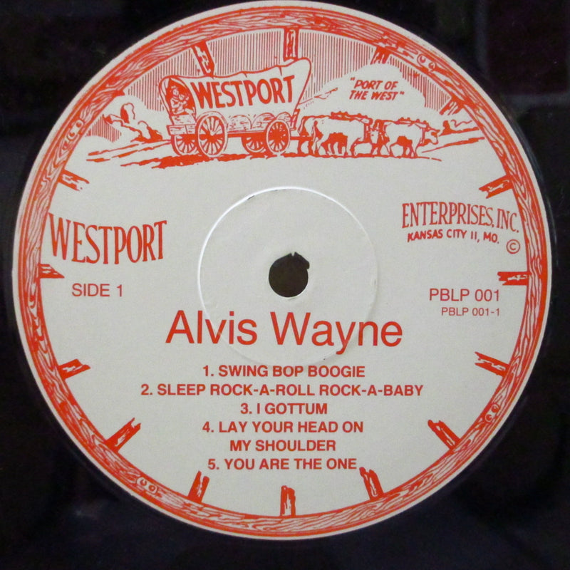 ALVIS WAYNE (オルヴィス・ウェイン)  - Swing Bop Boogie (UK オリジナル Mono LP)