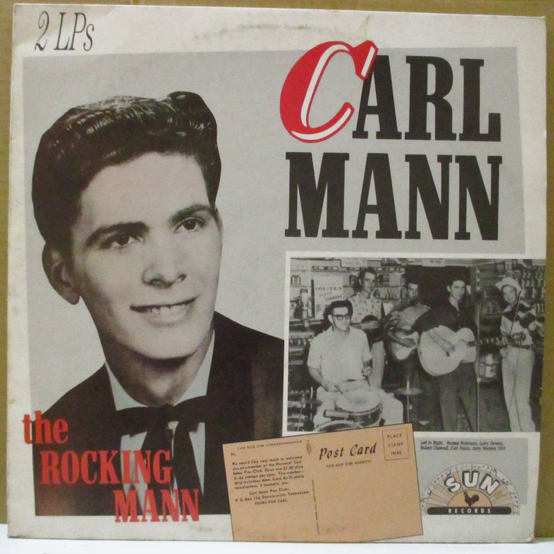 CARL MANN (カール・マン)  - The Rocking Mann (Spain '90 限定再発 2xLP)