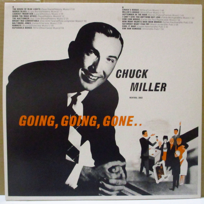 CHUCK MILLER (チャック・ミラー)  - Goin, Goin, Gone... (EU 限定アナログ LP)