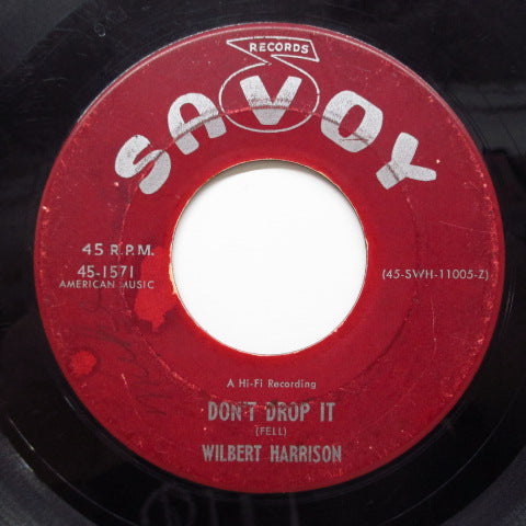 WILBERT HARRISON - Baby Don't You Know ('59 Reissue)