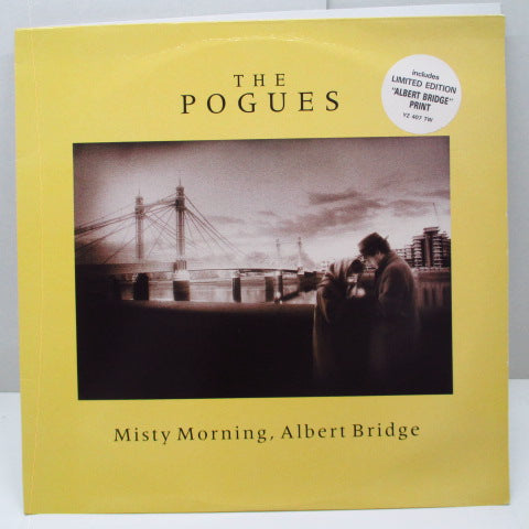 POGUES, THE - Misty Morning Albert Bridge +2 (UK Orig.12"/YZ 407TW/No Print)