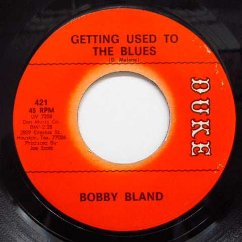BOBBY BLAND - Getting Used To The Blues (Orig.)