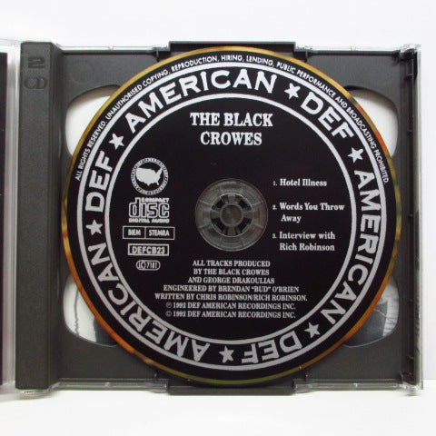 BLACK CROWES - Hotel Illness (UK CDEP)