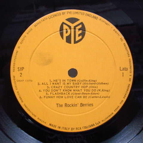 ROCKIN' BERRIES - Rockin' Berries (Italy Orig.Mono LP/CS)
