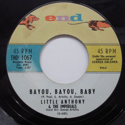 LITTLE ANTHONY & THE IMPERIALS - Bayou, Bayou, Baby (US Orig)
