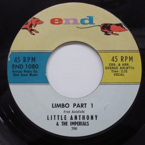 LITTLE ANTHONY & THE IMPERIALS - Limbo (Part.1 & 2) (US Orig/Color Label)
