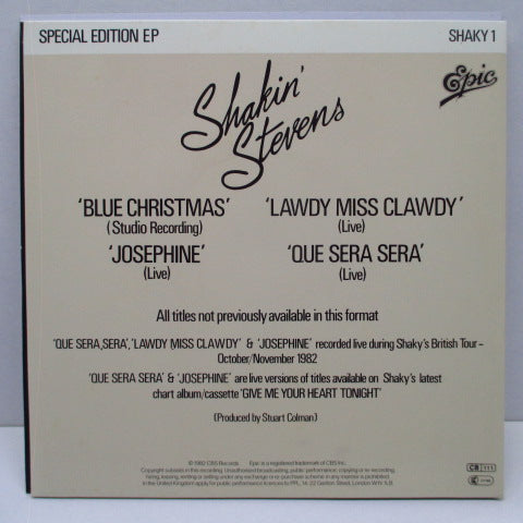 SHAKIN' STEVENS - Special Edition EP (UK Orig.7"/GS)