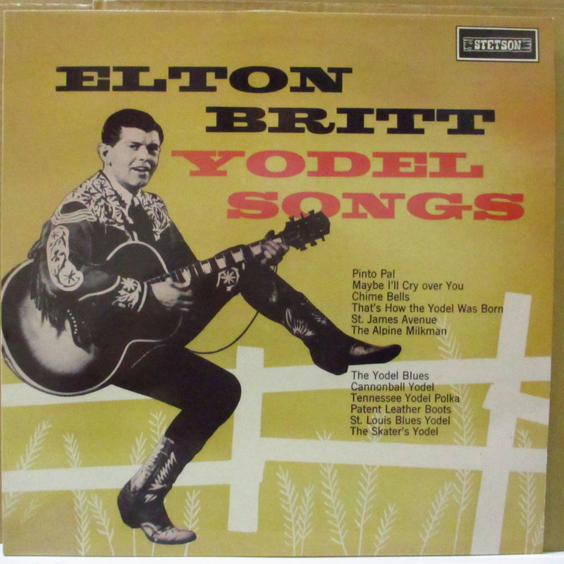 ELTON BRITT (エルトン・ブリット)  - Yodel Songs (UK 90's 限定復刻再発 Mono LP)