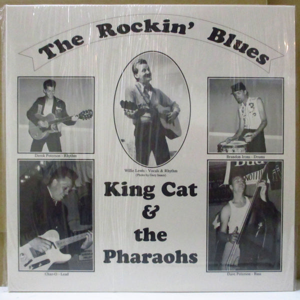 KING CAT AND THE PHARAOHS (キング・キャット・アンド・ザ・ファラオス)  - The Rockin' Blues (US Limited Gold Vinyl 10")
