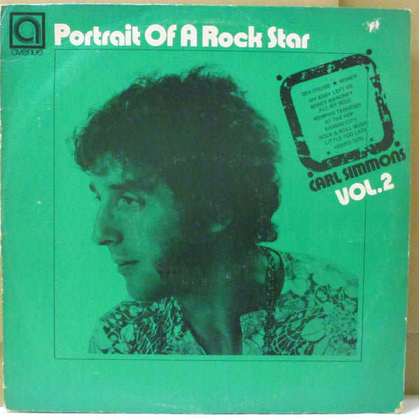 CARL SIMMONS (カール・シモンズ)  - Portrait Of A Rock Star Vol.2 (UK Orig.LP/Texture CVR)