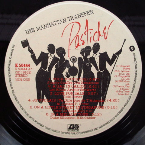 MANHATTAN TRANSFER - Pastiche (UK Orig.LP/Shorewood Packing CVR)