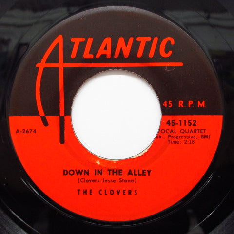 CLOVERS - There's No Tomorrow / Down In The Allley