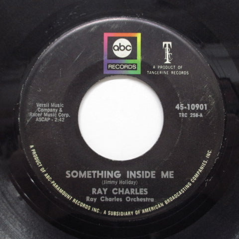 RAY CHARLES (レイ・チャールズ)  - Something Inside Me (Orig)