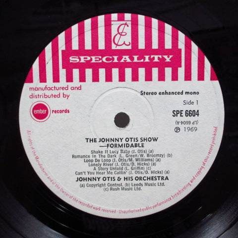 JOHNNY OTIS SHOW (ジョニー・オーティス・ショー)  - Formidable (UK Reissue LP/CS)