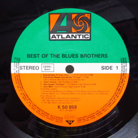 BLUES BROTHERS (ブルース・ブラザーズ)  - Best Of The Blues Brothers (EU 80's Reissue LP/No Barcode)