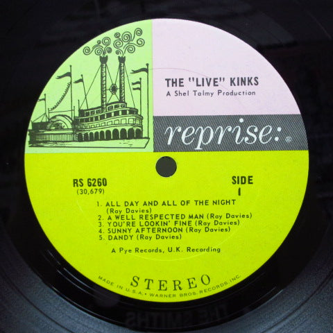 KINKS (キンクス) - The Live Kinks (US Orig.Stereo LP)