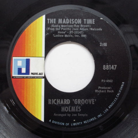 RICHARD (GROOVE) HOLMES - The Madison Time (Orig)
