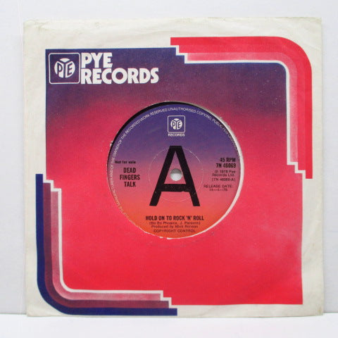 DEAD FINGERS TALK - Hold On To Rock 'n' Roll (UK Promo 7")