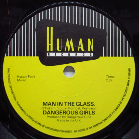 DANGEROUS GIRLS - Man In The Glass (UK Orig.7")