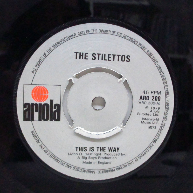 STILETTOS, THE - This Is The Way / Who Can It Be (UK Orig.7")