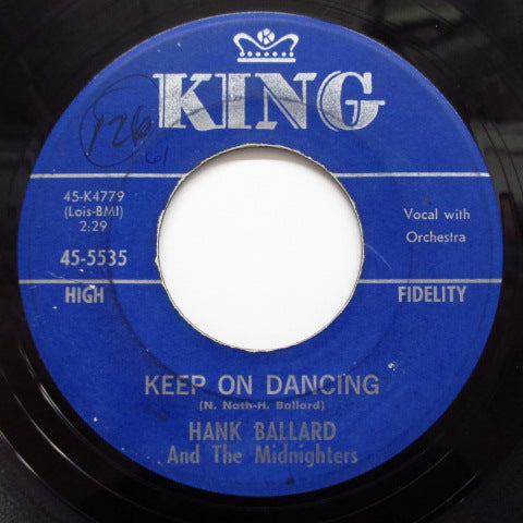 HANK BALLARD & THE MIDNIGHTERS - Nothing But Good / Keep On Dancing