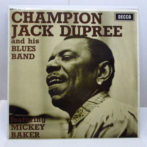 CHAMPION JACK DUPREE - Champion Jack Dupree And His Blues Band Featuring Mickey Baker (UK Orig.STEREO)