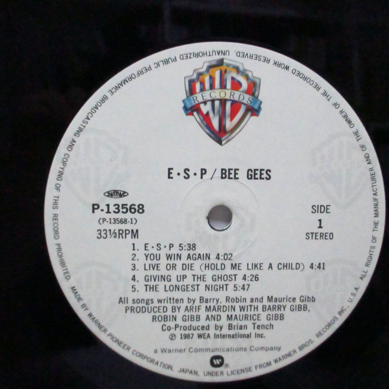 BEE GEES (ビージーズ)  - E.S.P (Japan Orig.LP)