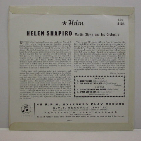 HELEN SHAPIRO-Helen (UK EP: Smile Jacket)