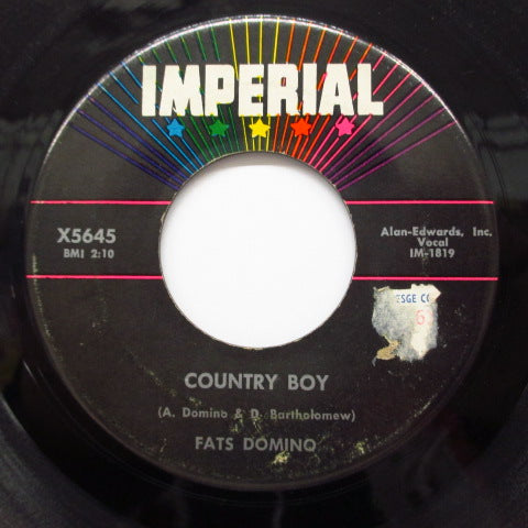 FATS DOMINO - Country Boy / If You Need Me ('60 Orig.)