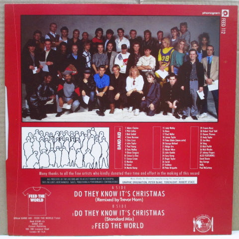 V.A. (Band Aid)-Do They Know It's Christmas? +2 (UK Orig.12 ")