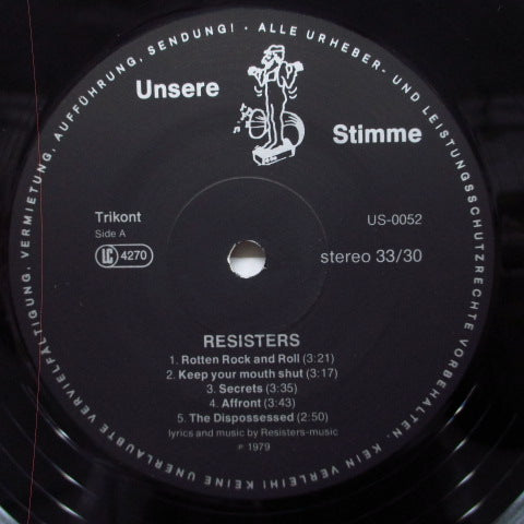 RESISTERS, THE - S.T. (German Orig.LP)