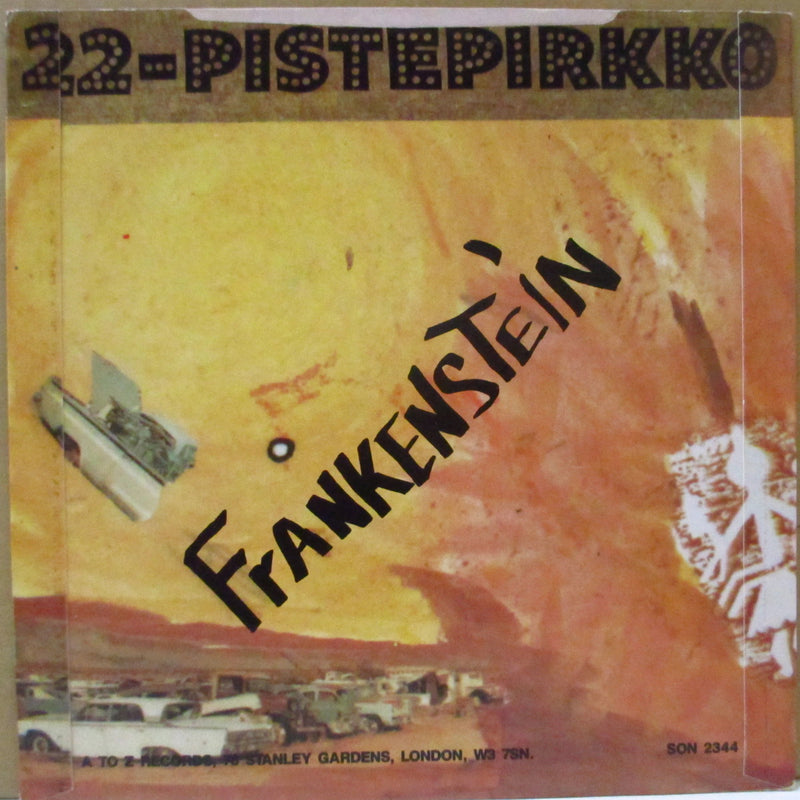 22-PISTEPIRKKO - Frankenstein (UK オリジナル 7インチ+光沢固紙ジャケ)