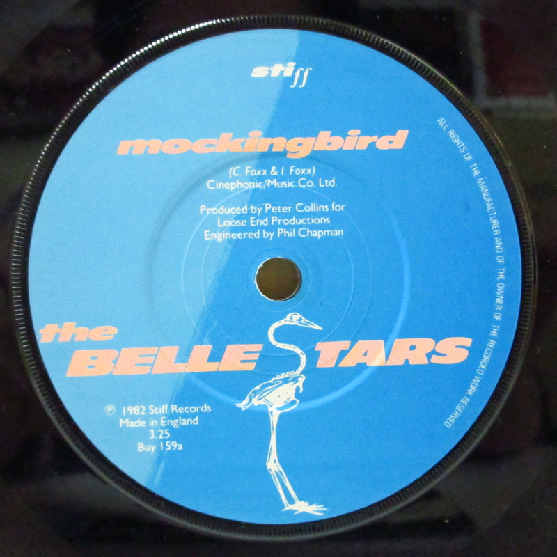 BELLE STARS, THE (ザ・ベル・スターズ)  - Mockingbird (UK オリジナル 7インチ+光沢ポスタージャケ)