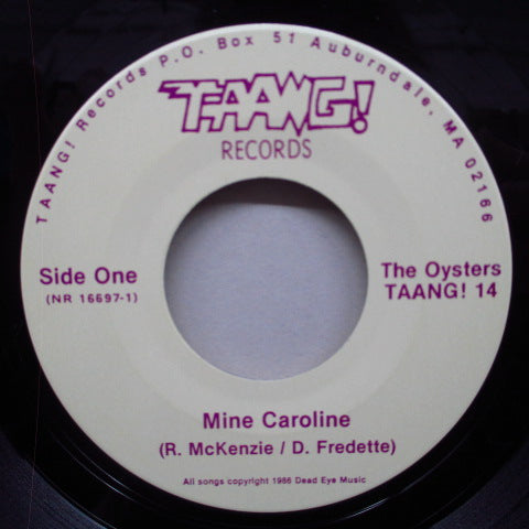 OYSTERS, THE - Mine Caroline (US Orig.)
