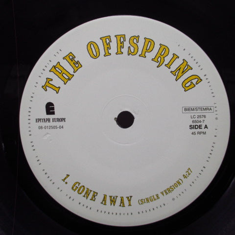 OFFSPRING, THE (ジ・オフスプリング) - Gone Away (EU Orig.7")